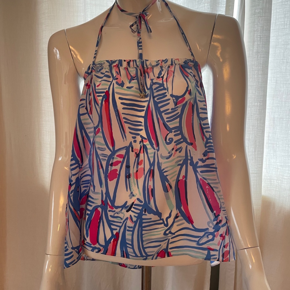 Lilly Pulitzer Lei Lei Halter Top